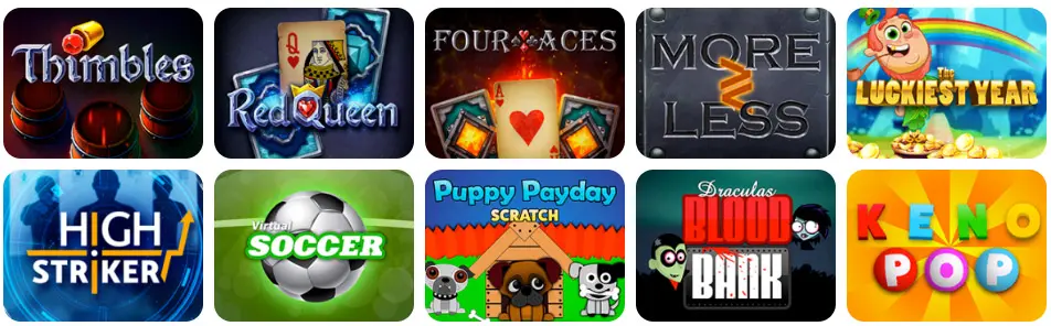 Jeux en ligne CADOOLA CASINO