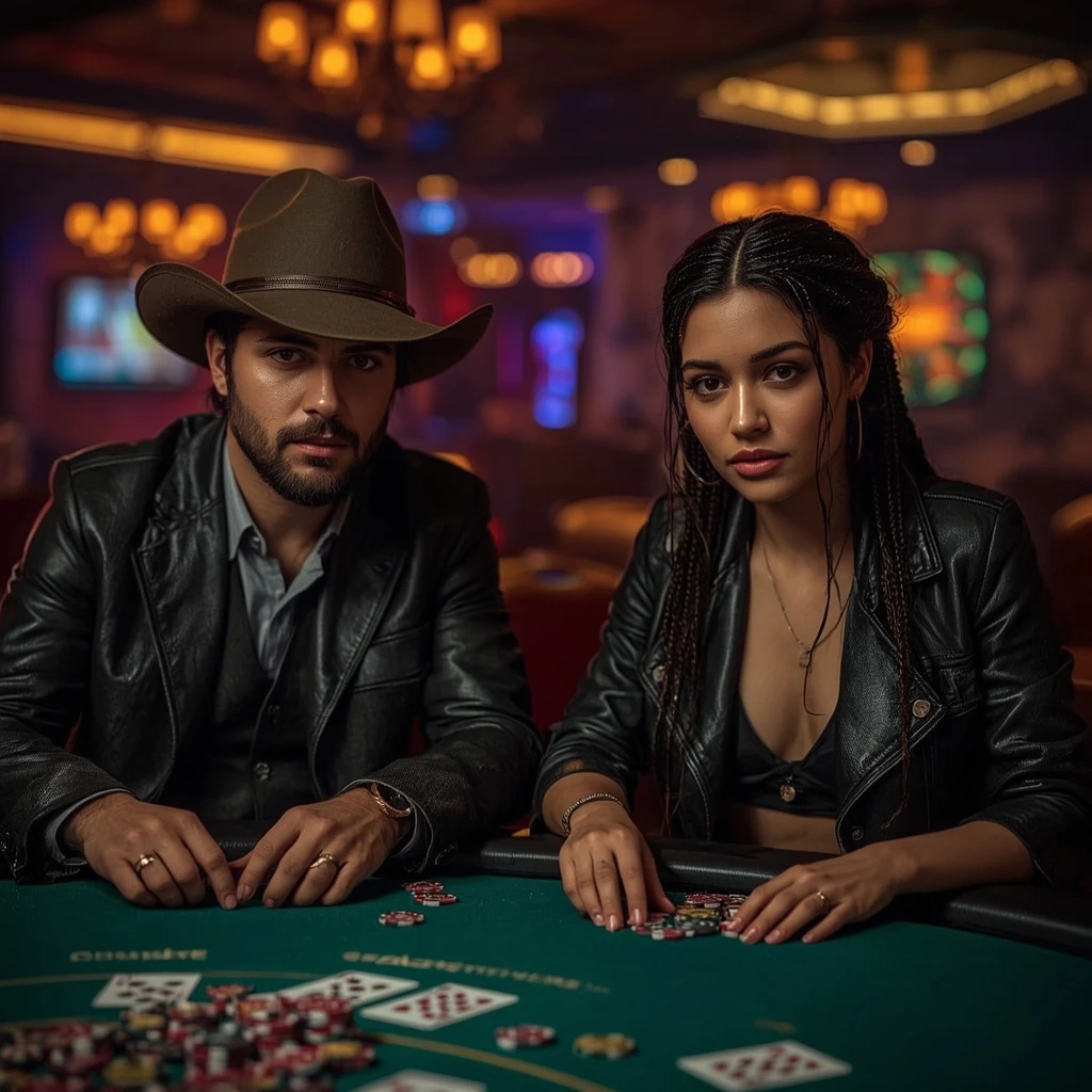 photo de deux joueurs de poker Cadoola Casino